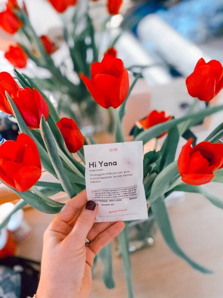 Personalized daily vitamin packs from Care/Of.