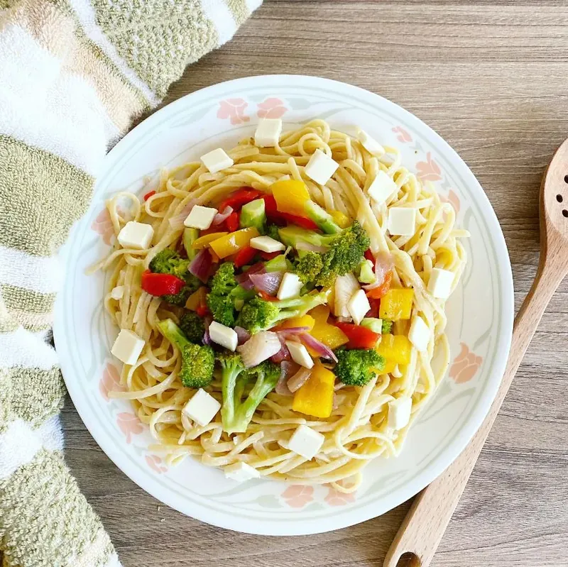 Quick & Delicious Vegan Fettuccine Alfredo